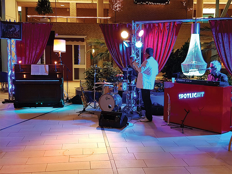 Spotlight Entertainment bij de F1 Paddock Club